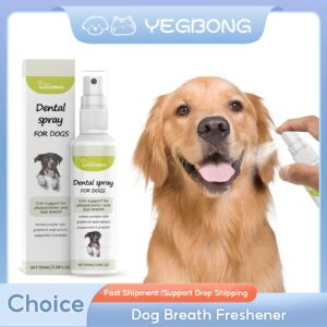 Dog Mouth Freshener Remove Tartar Tooth Stain Bad Breath