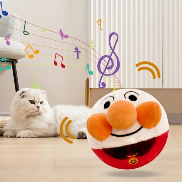 Electronic Pet Dog Toy Music Vibration Bouncing Jump Ball Toys