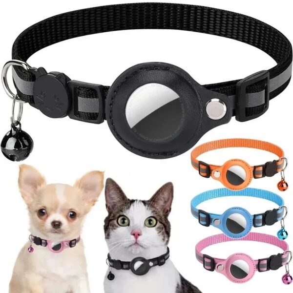 Airtag Case Collar For Cat Protective Cover For Anti Lost Locator Holder