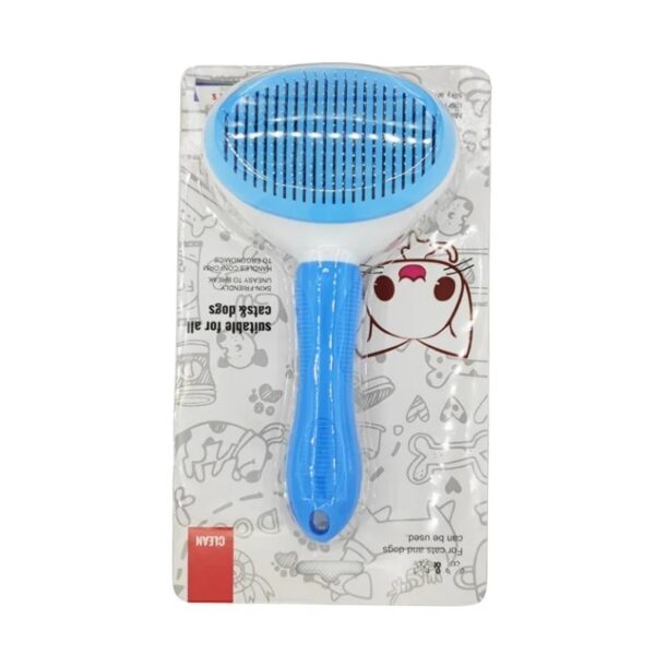Self-cleaning Pet Hair Remove Comb Cat Slicker Brush Pet Hair Removal Comb - Image 12