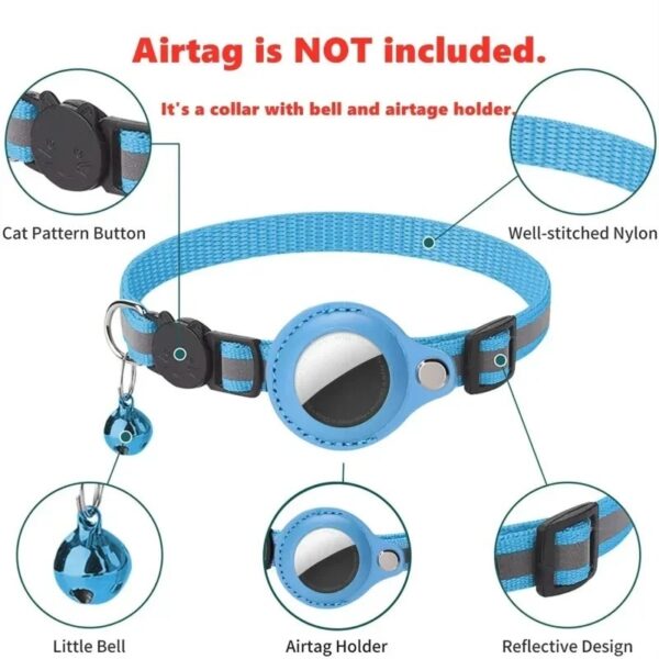 Airtag Case Collar For Cat Protective Cover For Anti Lost Locator Holder - Image 3