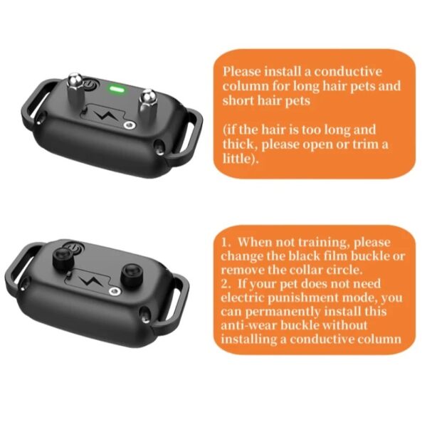800m Digital Dog Training Collar Waterproof Rechargeable - Image 4
