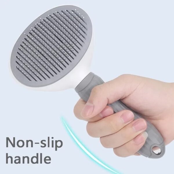 Self-cleaning Pet Hair Remove Comb Cat Slicker Brush Pet Hair Removal Comb - Image 4