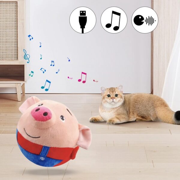 Electronic Pet Dog Toy Music Vibration Bouncing Jump Ball Toys - Image 6