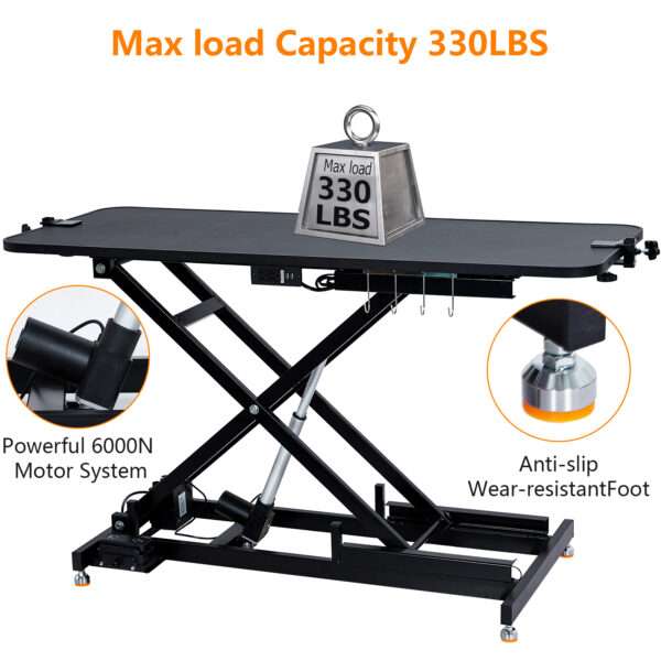 48" Electric Dog Grooming Table - Image 6